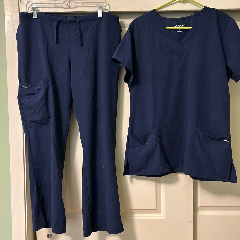 Navy Scrubs-Jockey L & LP